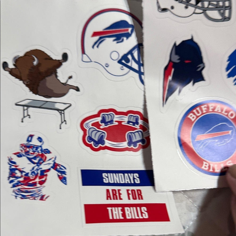 Buffalo David Bitton NFL Sticker Collection - Picture 6 of 6